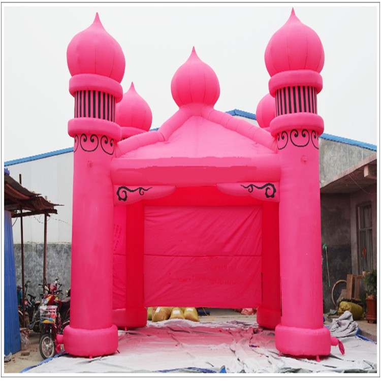 岑溪粉色帐篷